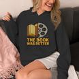 Book Love Scene The Book Was Better Bookworm Vibes Unisex Hoodie Book Love Scene The Book Was Better Bookworm Vibes Unisex Hoodie