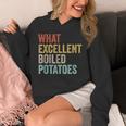 Book Lover Austen Literature What Excellent Boiled Potatoes Unisex Hoodie Book Lover Austen Literature What Excellent Boiled Potatoes Unisex Hoodie