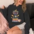 Book Lover Cute Baby Dragon Reading Unisex Hoodie