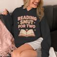 Book Lover Pregnancy Announcement Reveal Smut Unisex Hoodie