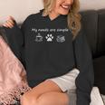 Book Lovers Dog And Coffee And Dogs Coffee And Books Unisex Hoodie