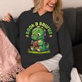Book A Saurus Bookasaurus Dinosaur Book Girls Boys Toddler Unisex Hoodie