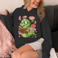 Book Worm Costume World Book Day Cute Kawaii Worm Reading Unisex Hoodie