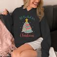 All Booked For Christmas Tree Book Bookish Christmas Unisex Hoodie