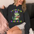 All Booked For Mardi Gras Crocodile Reading Book Teacher Unisex Hoodie All Booked For Mardi Gras Crocodile Reading Book Teacher Unisex Hoodie