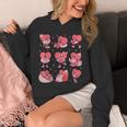 All Booked For Valentine Book Teacher Kids Girls Boys Unisex Hoodie
