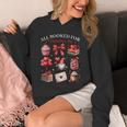 All Booked For Valentine Coquette Bow Girl Women Teacher Unisex Hoodie All Booked For Valentine Coquette Bow Girl Women Teacher Unisex Hoodie