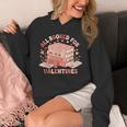 All Booked For Valentine’s Day Readers Teachers Bookworms Unisex Hoodie