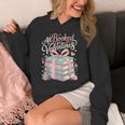 All Booked For Valentines Stacked Books Unisex Hoodie