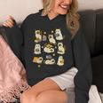 Books Lover Bookish Ghost Himalayan Cat Reading Halloween Unisex Hoodie