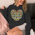 Bookshelf Heart Unisex Hoodie