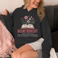 Booktrovert Book Lover Bookworm Reading Books Librarian Unisex Hoodie