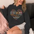 Bookworm Words Heart Book Lover Reader Reading Fun Unisex Hoodie