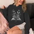 Butterflies And Book Lovers Reading Bookworm Unisex Hoodie