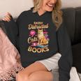 Cat Shirts For Women Book Lover Shirt Cats And Books Unisex Hoodie Cat Shirts For Women Book Lover Shirt Cats And Books Unisex Hoodie