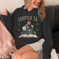 Chapter 16th Birthday Bookworm 16 Years Old For Book Lovers Unisex Hoodie