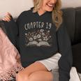 Chapter 19th Birthday Bookworm 19 Years Old For Book Lovers Unisex Hoodie Chapter 19th Birthday Bookworm 19 Years Old For Book Lovers Unisex Hoodie
