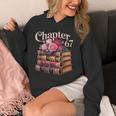 Chapter 67 Floral Book Stack Unisex Hoodie Chapter 67 Floral Book Stack Unisex Hoodie