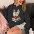 Chicken Books Back To School First Day Of School Boys Girls Unisex Hoodie