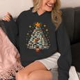 Christmas Tree Books Unisex Hoodie Christmas Tree Books Unisex Hoodie