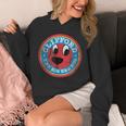 Clifford The Big Red Dog Round Distressed Logo Kids Books Unisex Hoodie