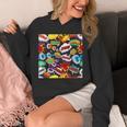 Comic Book Pop Art Modern Fun Unisex Hoodie