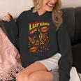 Comic Book Superhero Fall Season Leaf Blower Unisex Hoodie