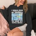 Comics Collecting Book Collector Guide Comics Lover Unisex Hoodie