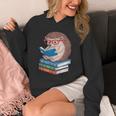 Cool Hedgehog Book Nerd Readers Unisex Hoodie Cool Hedgehog Book Nerd Readers Unisex Hoodie