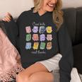 Cool Kids Read Books School Librarian Reading Teacher Unisex Hoodie