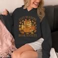 Cozy Readers Book Society Vintage Fall Books & Pumpkin Unisex Hoodie