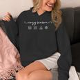 Cozy Season Good Book Fireplace Hot Beverage Snowflake Unisex Hoodie