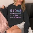 If I Crash Pause My Audiobook Listener Bookish Book Lover Unisex Hoodie