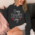Crazy Book Lady Unisex Hoodie