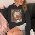 Cute Hedgehog Book Nerd Unisex Hoodie