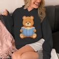 Cute Teddy Bear Reading Book Adorable For Readers Unisex Hoodie Cute Teddy Bear Reading Book Adorable For Readers Unisex Hoodie
