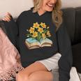 Daffodils Flowers Book Floral Unisex Hoodie Daffodils Flowers Book Floral Unisex Hoodie