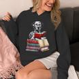 Dalmatian Reading Books Matching Bookworm Readers Librarian Unisex Hoodie
