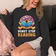Donut Stop Reading Cute Book Reader Bookworm Donut Day Unisex Hoodie Donut Stop Reading Cute Book Reader Bookworm Donut Day Unisex Hoodie