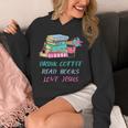 Drink Coffee Read Books Love Jesus Christian Religious God Unisex Hoodie