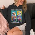 Eagle Love Reading And Eagles Child Book Lover Unisex Hoodie Eagle Love Reading And Eagles Child Book Lover Unisex Hoodie