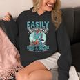 Easily Distracted By Books And Dragons Nerds Unisex Hoodie Easily Distracted By Books And Dragons Nerds Unisex Hoodie