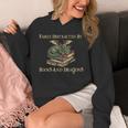 Easily Distracted By Books And Dragons Graphic Unisex Hoodie