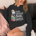 Easily Distracted By Books And Gnomes Unisex Hoodie
