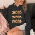 Educated Afro Women Girl Reading Book Future HBCU Grad Unisex Hoodie