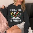 Education Is Freedom Books History Teacher Kids Unisex Hoodie Education Is Freedom Books History Teacher Kids Unisex Hoodie