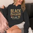 Educator By Popular Demand African American Book Lover Unisex Hoodie Educator By Popular Demand African American Book Lover Unisex Hoodie