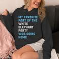 Elephant Party For Introvert Going Unisex Hoodie Elephant Party For Introvert Going Unisex Hoodie
