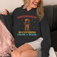 Emotionally Recovering From A Book Frog Unisex Hoodie