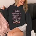 I Fall For The Characters WCrowns Fantasy Book Lover Tee Unisex Hoodie